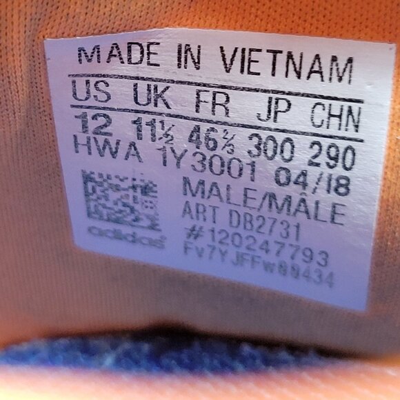 Men adidas Alphabounce Instinct Mens 12 Clima Trace Blue Sneaker Running Shoes - Picture 11 of 12